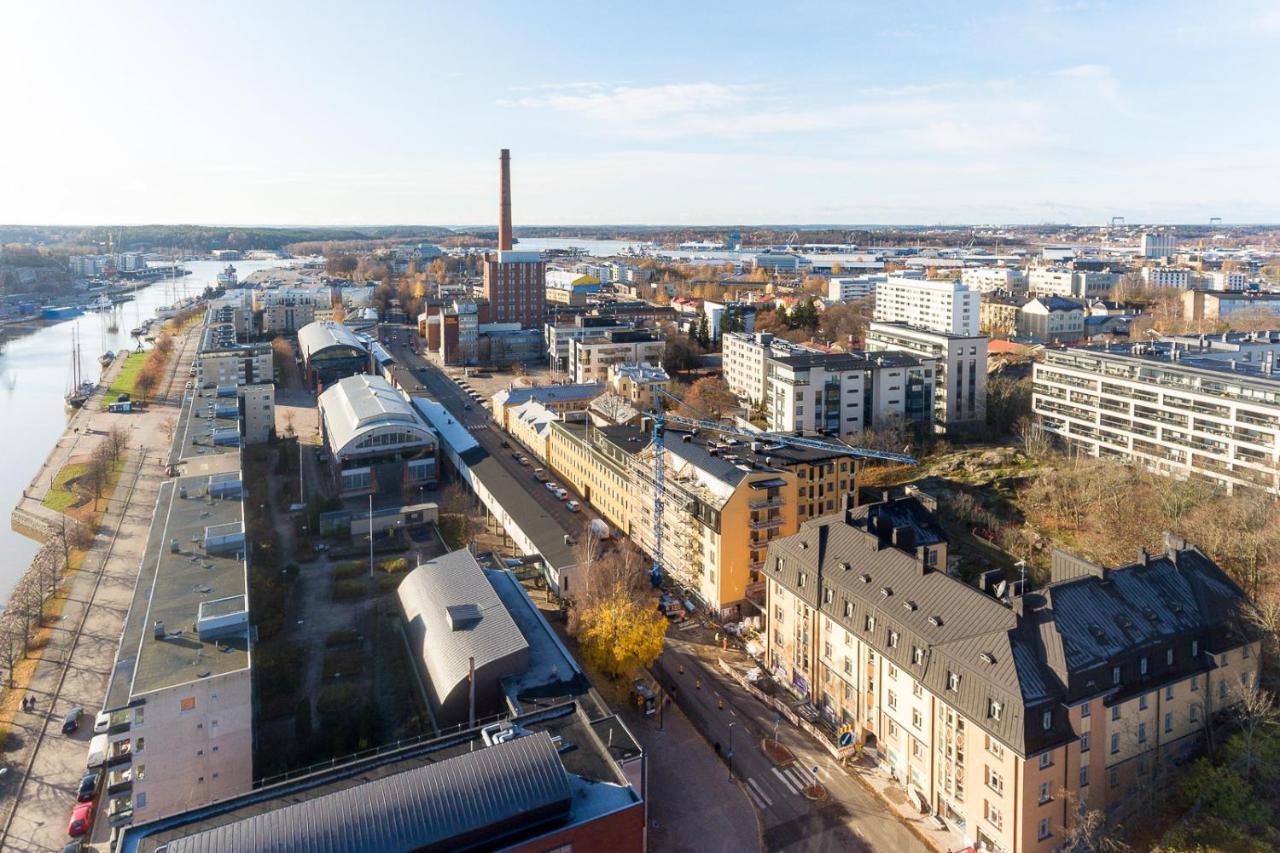 Riverside Lux With 2 Bedrooms, Car Park Garage And Sauna Турку Экстерьер фото