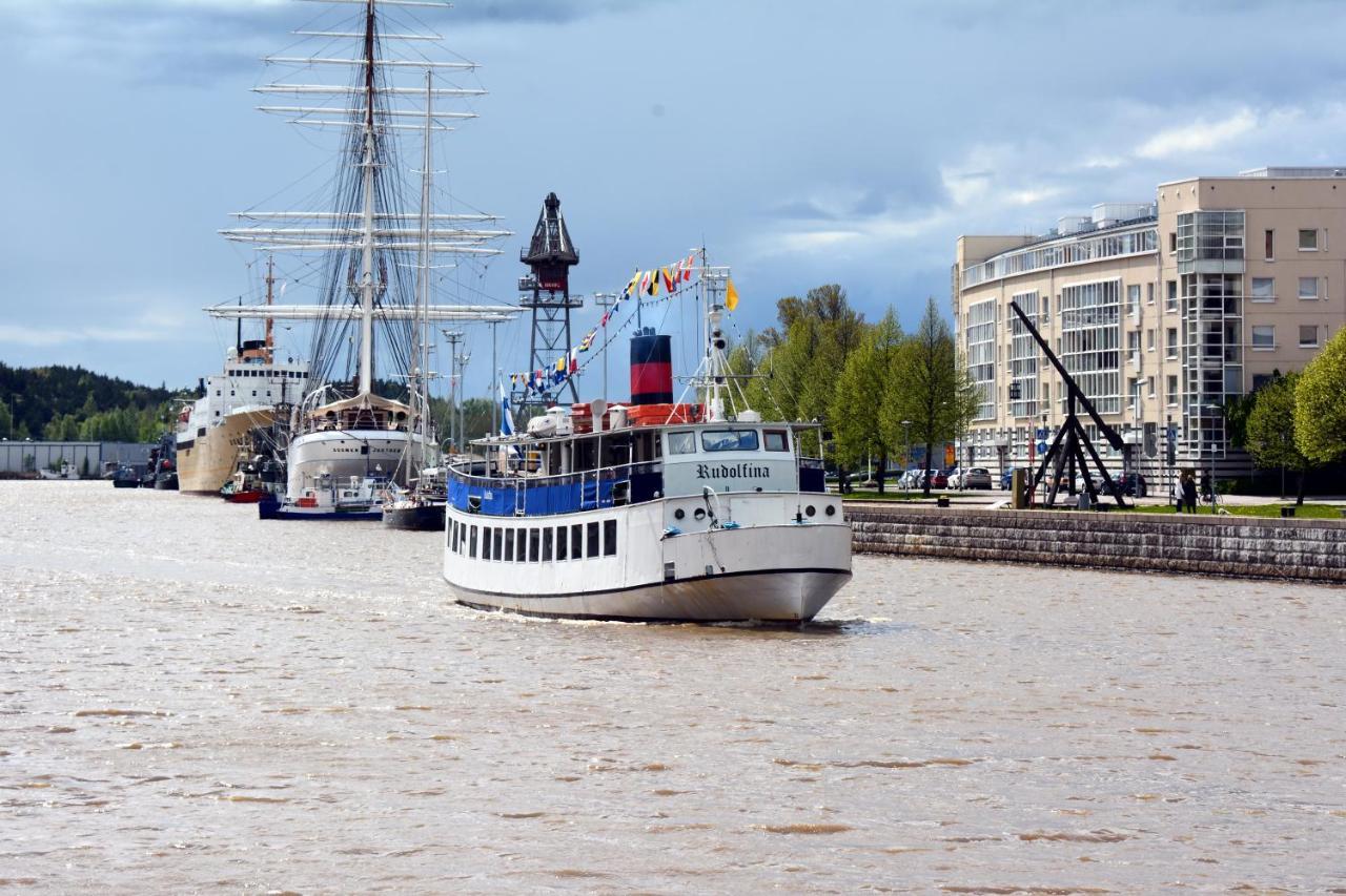 Riverside Lux With 2 Bedrooms, Car Park Garage And Sauna Турку Экстерьер фото