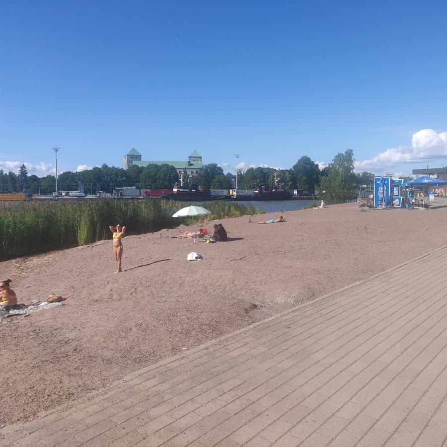 Riverside Lux With 2 Bedrooms, Car Park Garage And Sauna Турку Экстерьер фото